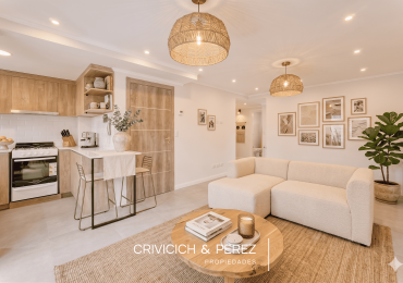 Semipiso en venta 2 ambientes con cochera 